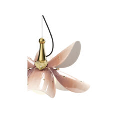 Потолочный светильник Blossom (розовый с золотым) Lladró 