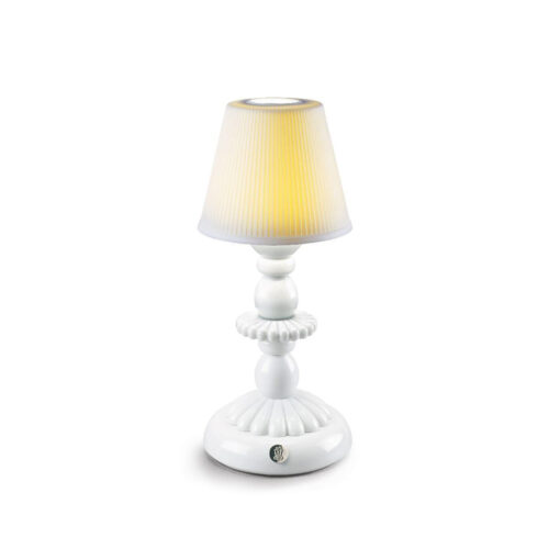 Настольная лампа Lotus Firefly (белая) Lladró Белый