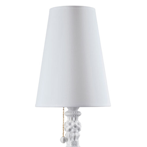 Настольная лампа Belle de Nuit (белая) Lladró Белый