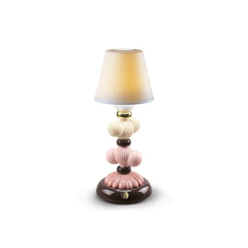Настольная лампа Cactus Firefly (розовая) Lladró Розовый