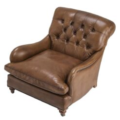 Кресло Caledonian (коричневое) Eichholtz Коричневый