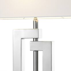 Настольная лампа Leroux (полированная нержавеющая сталь) Eichholtz 