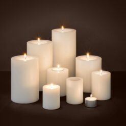 Набор из четырёх искусственных свечей