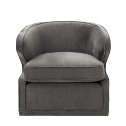 Кресло Dorset (серое) Eichholtz Серый