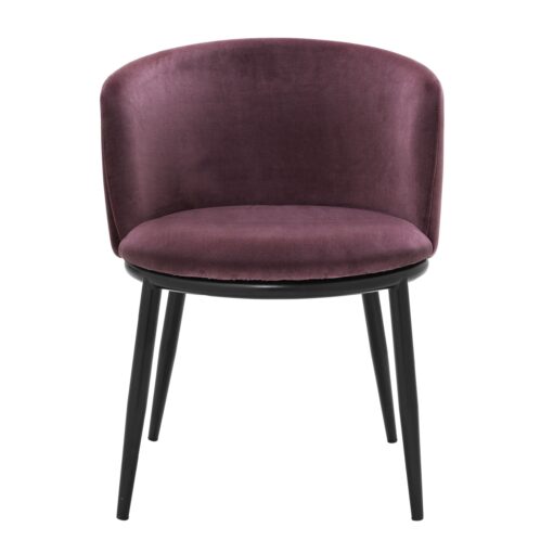 Набор из двух обеденный стульев FILMORE (Фиолетовый) Eichholtz Фиолетовый