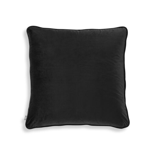 Декоративная подушка Roche (черная) Eichholtz Черный