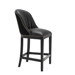 Полубарный стул Balmore (черный) Eichholtz Черный
