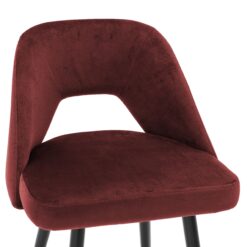Барный стул Avorio (бордовый) Eichholtz Бордовый