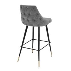 Барный стул Cedro (серый) Eichholtz Серый
