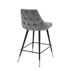 Полубарный стул Cedro (серый) Eichholtz Серый