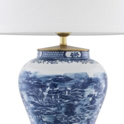 Настольная лампа Chinese Blue Eichholtz Кремовый
