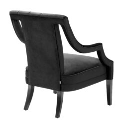 Кресло ERMITAGE (черное) Eichholtz Черный