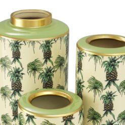 Набор из трех ваз Pineapple Eichholtz 
