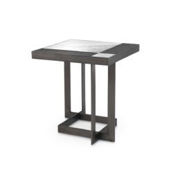 Приставной столик HERMOZA Eichholtz Светло-серый, Серый