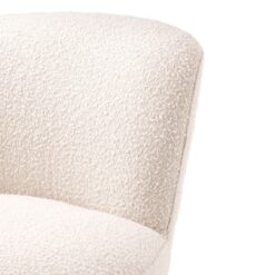 Вращающееся кресло DORIA (кремовое) Eichholtz Белый