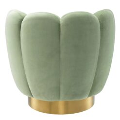 Вращающееся кресло MIRAGE (зеленое) Eichholtz Зеленый
