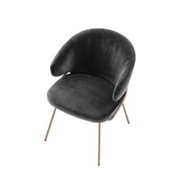 Обеденный стул Kinley (темно-серый) Eichholtz Темно-серый