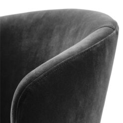 Обеденный стул Kinley (темно-серый) Eichholtz Темно-серый