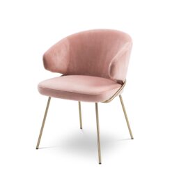 Обеденный стул Kinley (розовый) Eichholtz Розовый