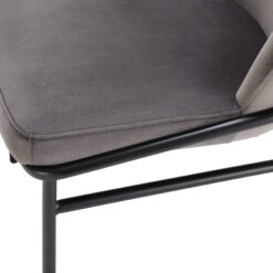 Набор из двух обеденных стульев Willis (серый) Eichholtz Серый
