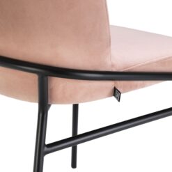 Набор из двух обеденных стульев WILLIS (Розовый) Eichholtz Розовый