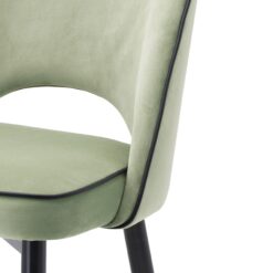 Набор из двух обеденных стульев Cliff (зеленый) Eichholtz Зеленый