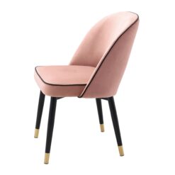 Набор из двух обеденных стульев Cliff (розовый) Eichholtz Розовый