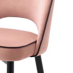 Набор из двух обеденных стульев Cliff (розовый) Eichholtz Розовый