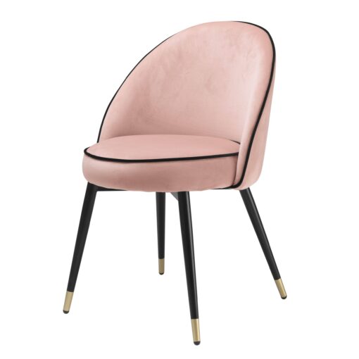 Набор из двух обеденных стульев Cooper (розовый) Eichholtz Розовый