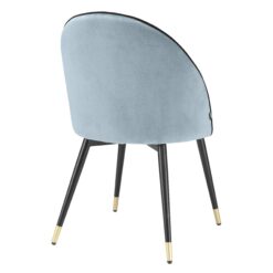 Набор из двух обеденных стульев Cooper (голубой) Eichholtz Голубой