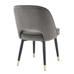 Набор из двух обеденных стульев Cliff (серый) Eichholtz Серый