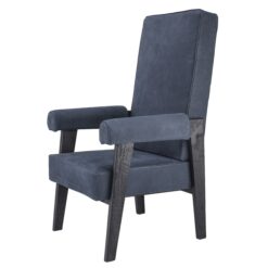 Кресло Milo (синее) Eichholtz Темно-синий