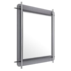 Зеркало Quinn (квадратное, полированная нержавеющая сталь) Eichholtz 