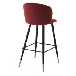 Барный стул Volante (бордовый) Eichholtz Бордовый