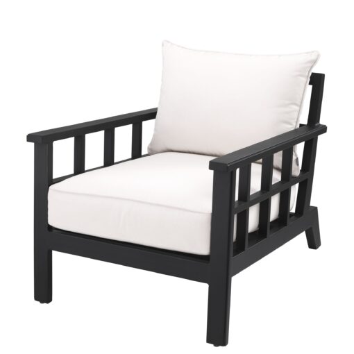 Кресло Cap-Ferrat (черное) Eichholtz Черный