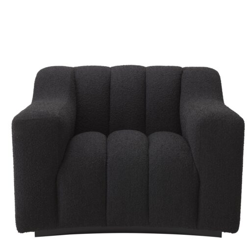 Кресло KELLY (чёрное) Eichholtz Черный
