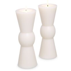 Набор из двух свечей ARTO L Eichholtz Белый