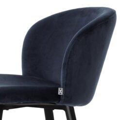 Барный стул Volante (темно-синий) Eichholtz Темно-синий