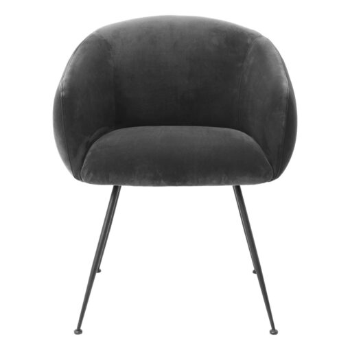 Обеденный стул Elbury (темно-серый) Eichholtz Темно-серый