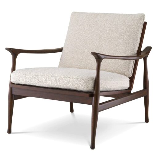 Кресло Manzo (коричневое) Eichholtz