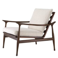 Кресло Manzo (коричневое) Eichholtz 