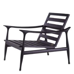 Кресло Manzo (черное) Eichholtz 
