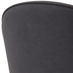 Набор из двух обеденных стульев Cooper (серый, эко-кожа) Eichholtz Серый