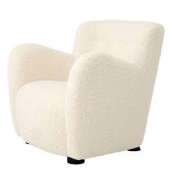 Кресло Bixby (белое) Eichholtz Белый