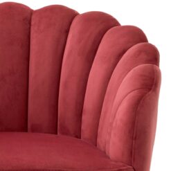 Обеденный стул Luzern (красный) Eichholtz Красный