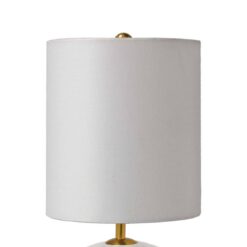 Настольная лампа Alabaster Mini Orb Regina Andrew Белый