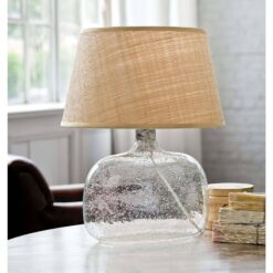 Настольная лампа Seeded Oval Glass