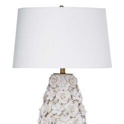 Настольная лампа Alice Porcelain Flower Regina Andrew Белый