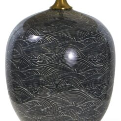 Настольная Лампа Harbor Ceramic (Чёрная) Regina Andrew Черный