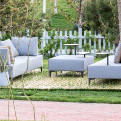 Садовое кресло FLEXI (терракота) Couture Jardin Темно-серый